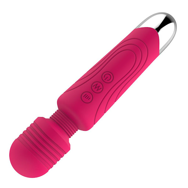 Massagepind med 8 Vibrationstilstande & 20 Vibrationsintensiteter Bærbar Håndholdt Massager Lindrer Dine Spændte Smertende Muskler