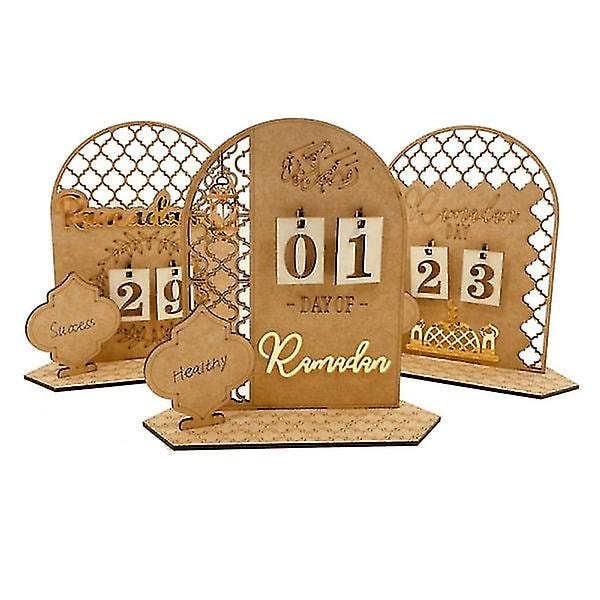 Eid Mubarak Nedtelling Kalender Ramadan Dekorasjon