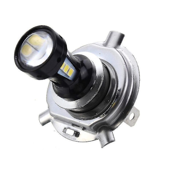 H4 Motorcykel 3030 Led Hi-lo Beam Forlygte Hovedlys Pære