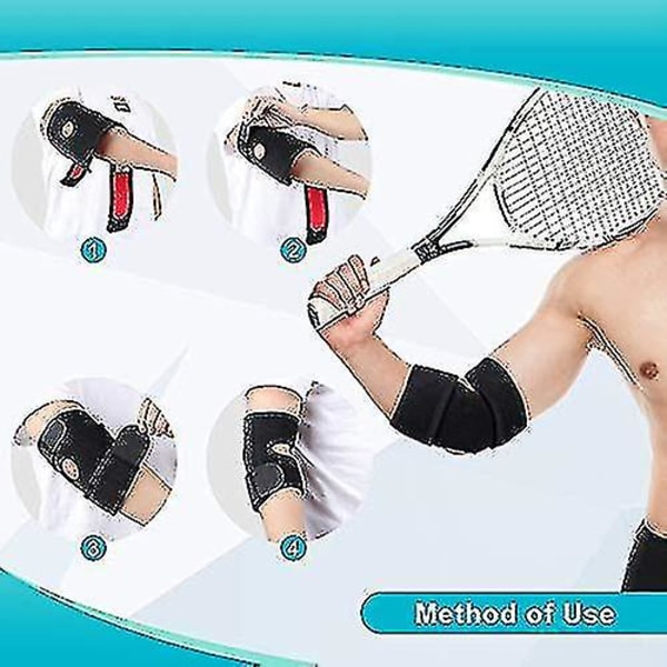 Tennisalbue Støttebånd Til Golfspillere Og Senebetændelse, Arm Wrap Strap Bånd Gigt TBP