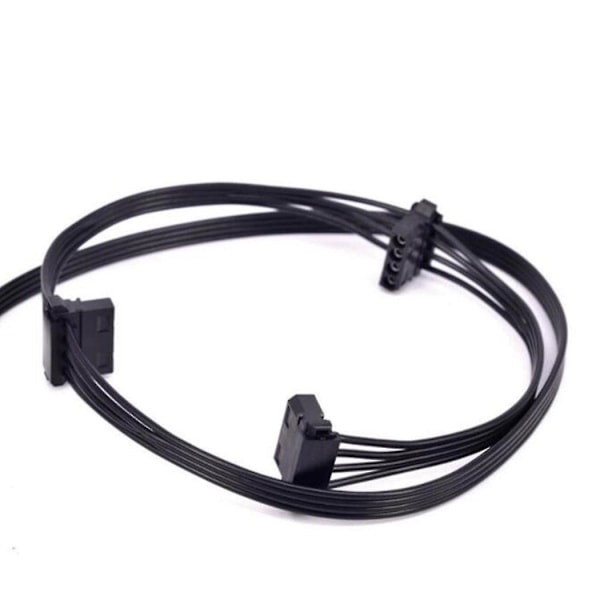 2x 5-pin 1 til 3 Perifer 4-pin Molex Ide/15-pin Sata 5p Psu Strømforsyningskabel Til V550 V650 V700