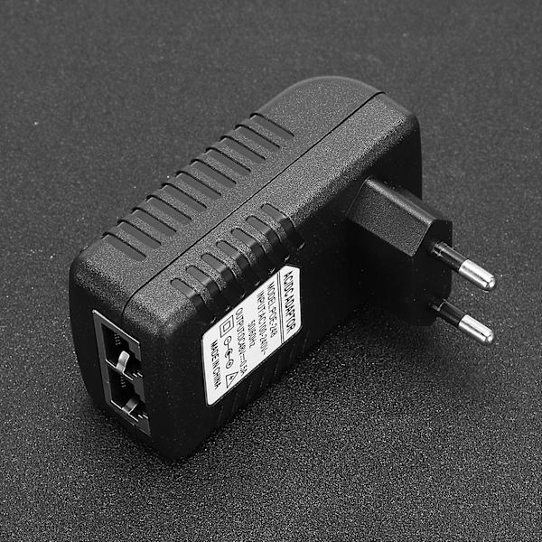 SSRGV DC 48V 0.5A Strømforsyningsinjektor 24W POE Adapter Stik 100-240VEU