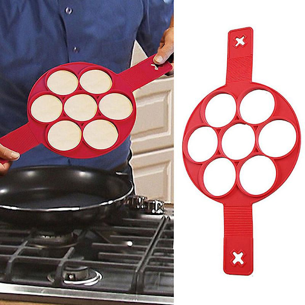 Silikon Non-Stick Flipper Pandekagepande Perfekt Morgenmad T. Omelet Æg