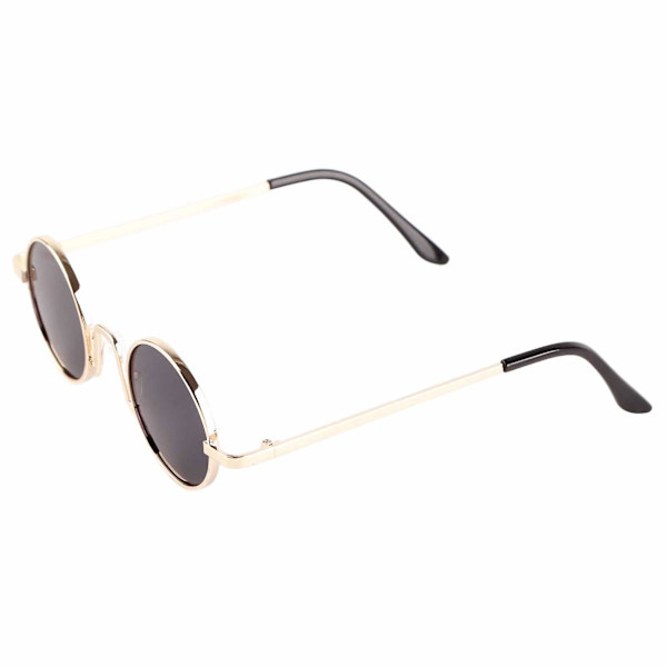 Retro Trend Solbriller Runde Innfattede Solbriller