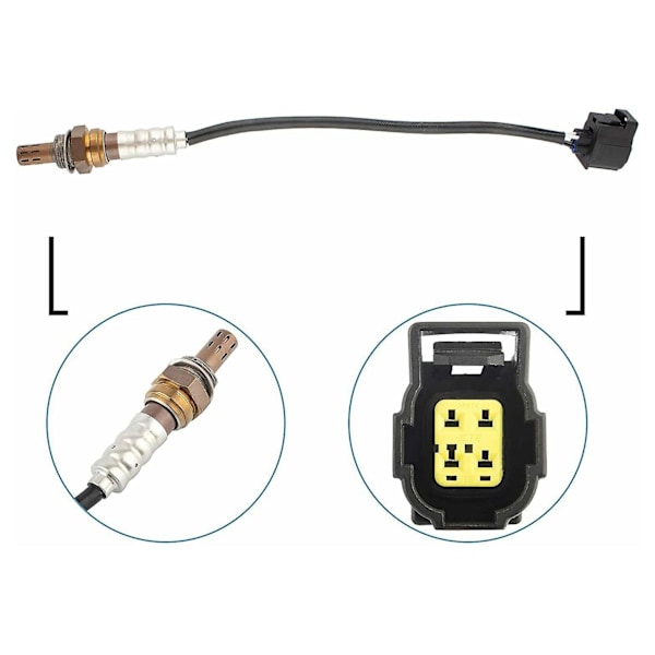 1PCS O2-syresensor för Dodge Dakota Durango Ram Jeep Grand Cherokee Mitsubishi Raider 234-4587