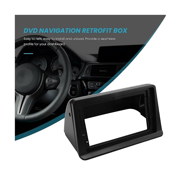 2Din 9 tuuman auton radiokehystä Montero V31 Cheetah Kingbox stereokaiuttimen kehyksen sovittimelle navigointipaneelille