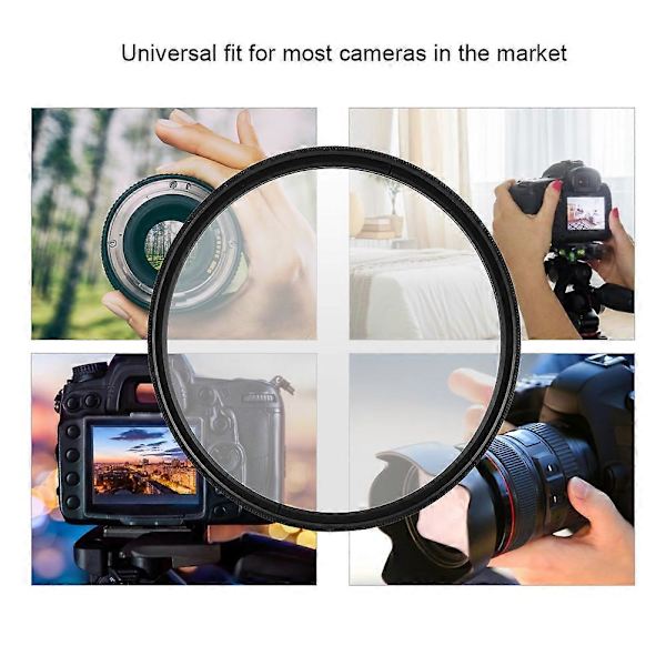 VBESTLIFE Universal Ultra Slim UV Filter Linsebeskyttende filtre til DSLR-kameraer 67mm NO.9845