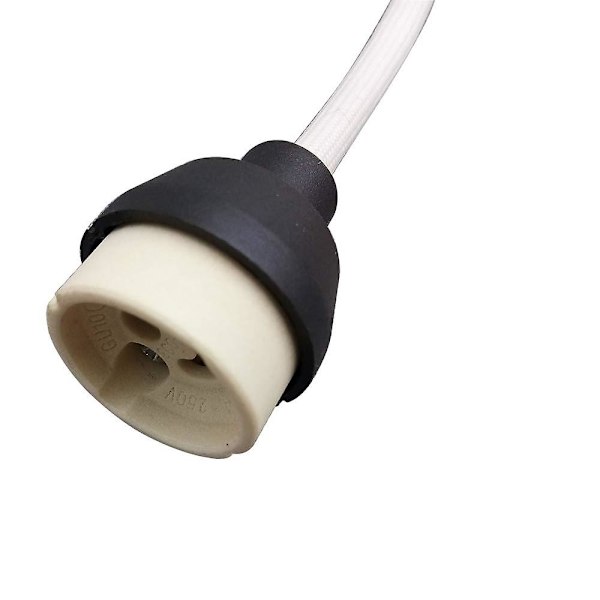 GU10 Lamphållare, Glödlampssockelkontakt, Adapter för LED och Halogen, Keramisk Bas och Terminalblock