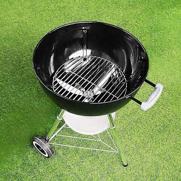 7440 34CM Grillrist i blank nikkelbelagt stål for Weber Charcoal Kettle 47CM kullgriller, Weber One-Touch, Bar-B-Kettle, Smokey Mou