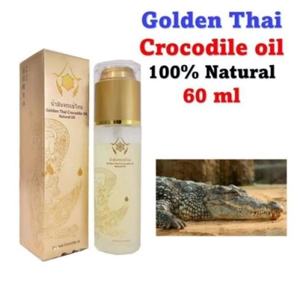 Pure Crocodile Oil Serum - Återfuktande - Hjälper till att reparera huden, acnemärken - för kropp och ansikte 60ml