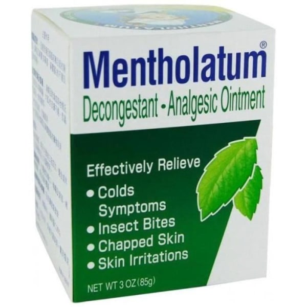 Mentholatum Balm 85g | 35% Mentol | Eukalyptus | thaimassage