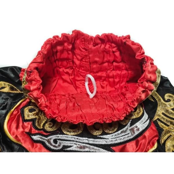 Korta Barn Muay Thai - Röd - Storlek 12-14 år - 100% Sidenpolyester - Boxning Kickboxing - M