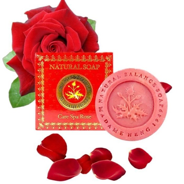 Madame Heng Original Thai Örttvål 150g | Vitamin E Rose Extrakt | Spa behandling tvål