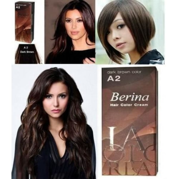 Hårfarvning - DIY Hårfarve Mørkebrun Farve A2 Mörkblond