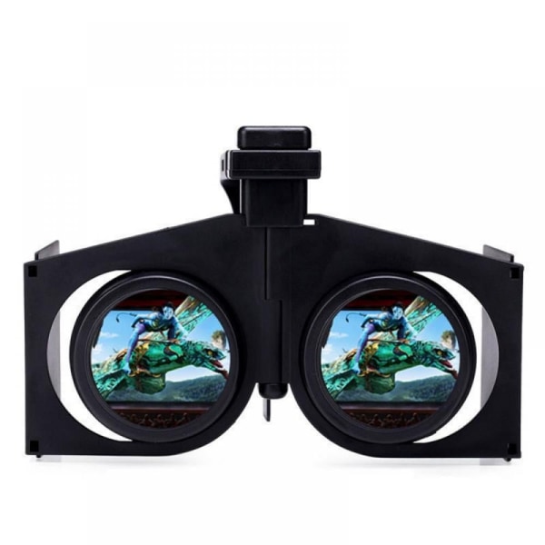 VR-headset kompatibelt med iPhone och Android-telefoner, Universal Virtual Reality 3D VR-glasögon