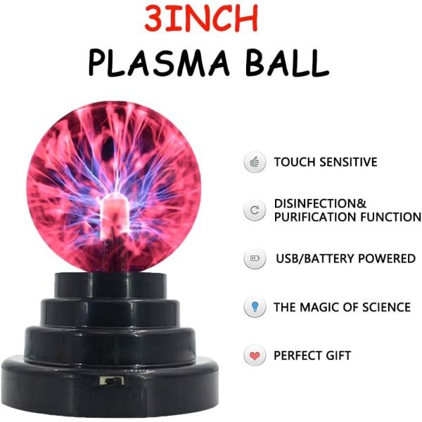 Lumière de Boule de Plasma Oi-FRIS Lumière Boule de Plasma Boule
