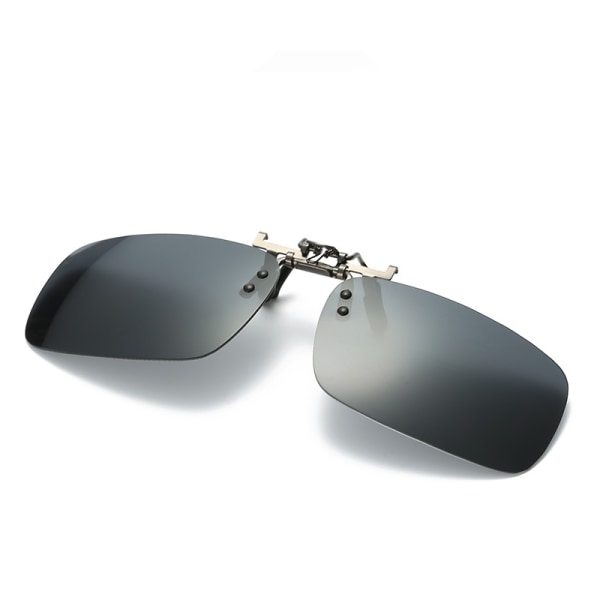 2 polariserade linsklämmor, solglasögonklämmor Solglasögon Large Clip Night Vision Goggles, bruna och gråa Betterlifefg
