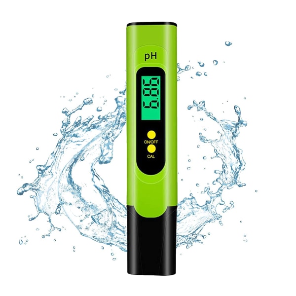 PH-mätare för vatten, digital pH-testpenna, hög precision 0,01 vattenkvalitetstestare med ATC-funktion Sunmostar