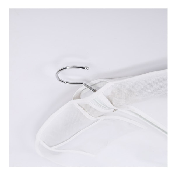 Andningsbar plaggväska för brudklänningar - vit - 180 Cm QYRoadWolf