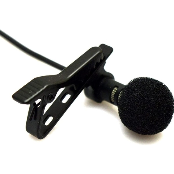 10 st Tie Clip Avtagbar Clip Mikrofon Clip för 3,5 mm Wire Sunmostar