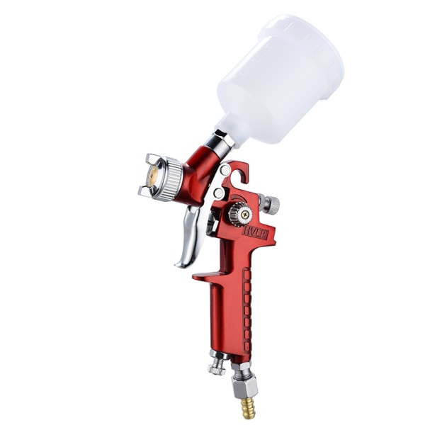 Air Gravity Spray Paint Gun Tryckluft Kompressor Spray Gun (röd)