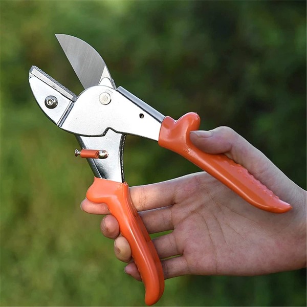 Trädgårdssax SK-5, Rostfritt stål, 19,5 cm, Orange