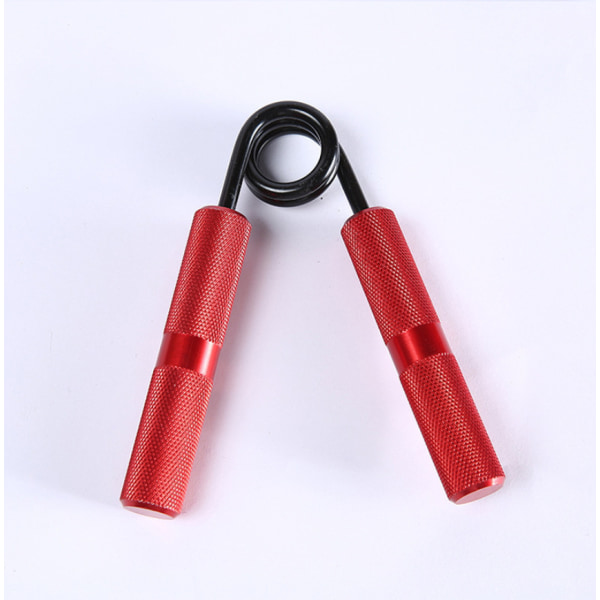 Greppstyrka-enhet Fitness Metallgrepp Fingerrehabilitering Träningsgrepp (röd 200 lbs