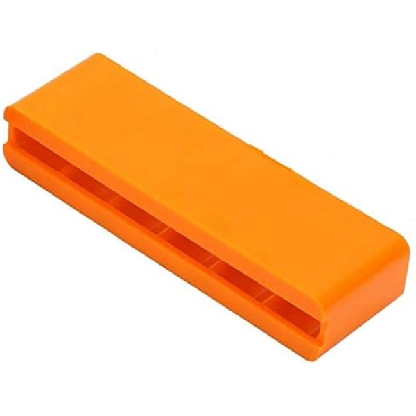 18650 Batterifixtur Enkelrad dubbelsidig punktsvetsning Fast fäste för litiumbatterilödning 6 sektioner 1st Irisfr（Orange）