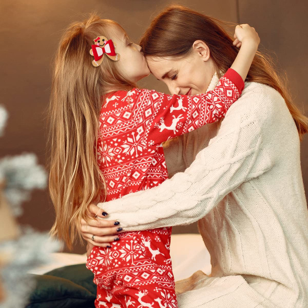 Söta jul hårbågar, Tomtepepparkakor Julstrumpa Hårnålar, Julfest Festlig kostym Håraccessoarer Sunmostar