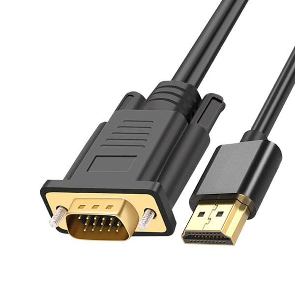 HDMI till VGA-adapter, hane till hane 1,5 meter 1080P