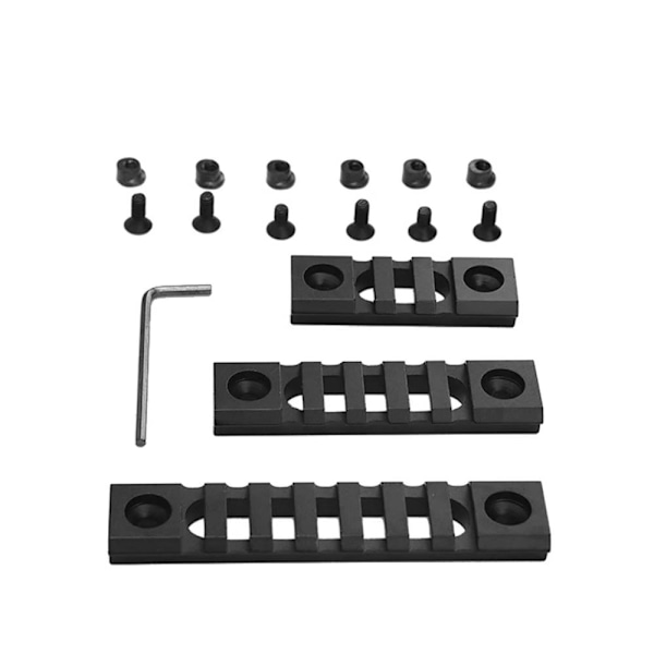 Tactical for Portable Keymod Rail System Airsoft Rail Aluminium 3st 3/5