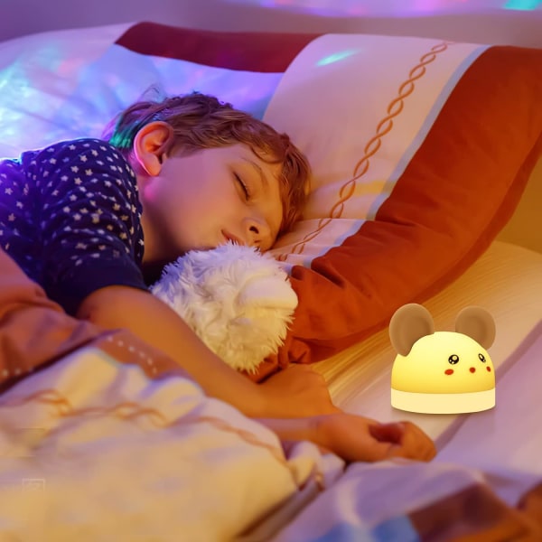 Réveil Enfant Lumineux LED, Réveil en USB Charge