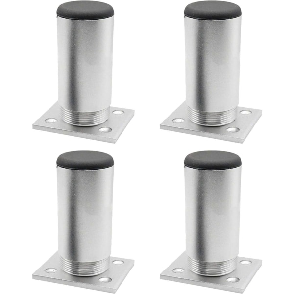 Pieds de table en alliage d'aluminium pieds de meubles réglables en métal pour plan de travail petit déjeuner bar bureau armoire d'angle (ar Sunmostar