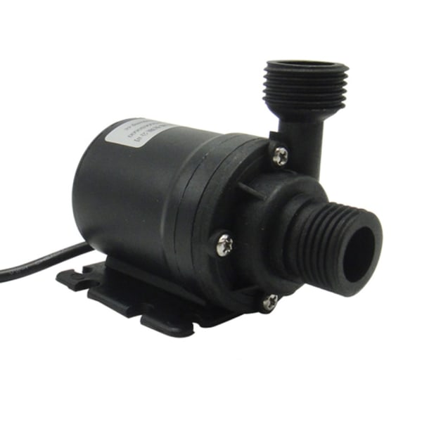 Mini vattenpump, 600L/H, 10W, 48x48x35 mm, Svart