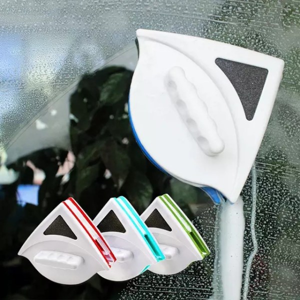 Magnetisk glasborste Dubbelsidig glasrengöringsborste för fönsterrengöring Hushållsrengöringsverktyg Magnetisk fönsterputsborste
