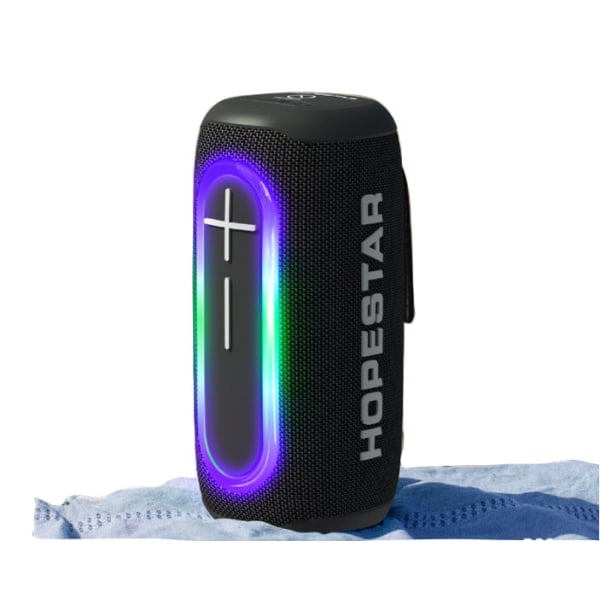 P60 Kraftfulla trådlösa Bluetooth högtalare Blinkande Bärbar Ljudbox med hög volym Stereo Subwoofer Mp3-spelare
