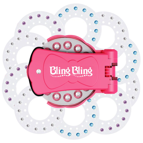 Shining Bling Diamond Hair Sparkle Häftapparat Machine Set Gems For Decor Presents New Betterlifefg