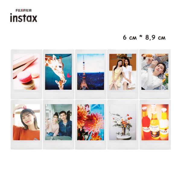 Fujifilm Instax mini-fotokassetter (20 bilder)