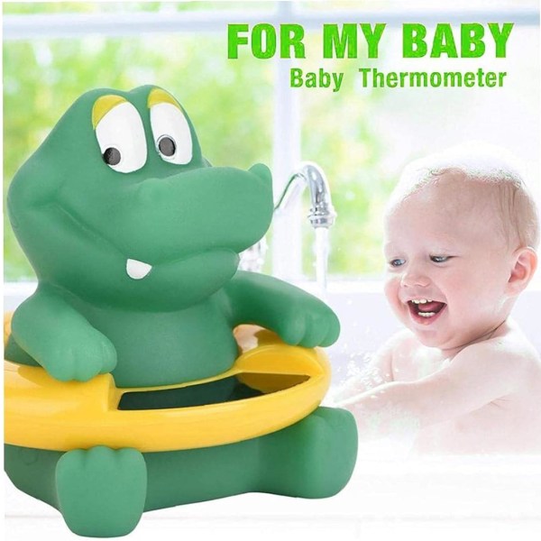 Digital Crocodile Baby Bad Thermometer Flytande Badkar Termometer Oi-FRIS Sunmostar
