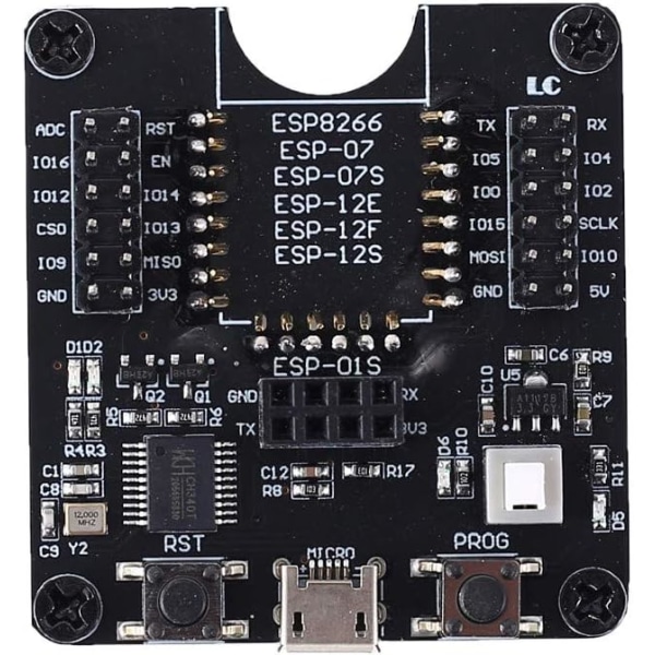 ESP8266 Development Board Modul Test Burning Fixture Board för ESP-01/01S/12E/12F/12S/18T ESP826 Sunmostar Development