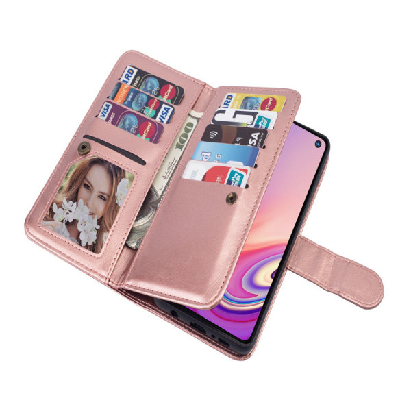 Betterlifefg-Brown nio card lanyard 2-i-1 phone case Samsung S6 Edge magnetiskt case
