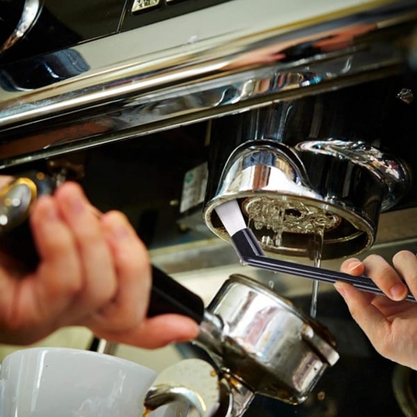 5 delar Espresso rengöringsborste med utbytbart borsthuvud Kaffe rengöringsverktyg,