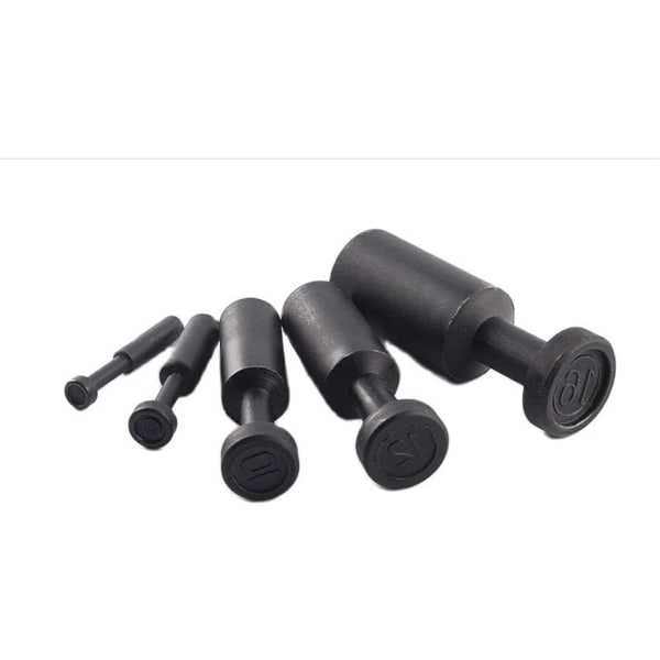 Pneumatisk plugg för stängning av push-in kopplingar 4 mm, 6 mm, 8 mm, 10 mm, 12 mm Blindpluggar för tryckluftskopplingar, slanganslutning, Seuçais