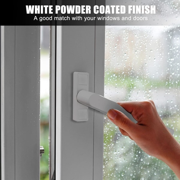 2-delat fönsterhandtag aluminium fönsterhandtag svängdörrshandtag säkerhetsfönsterhandtag för fönster och balkongdörrar Sunmostar