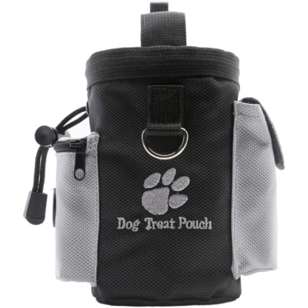Justerbar Pocket Pet Dispenser med midjeklämma, Dog Treat Bag, Valp Training Bag, Walking Bag med Dog Poop Bag.