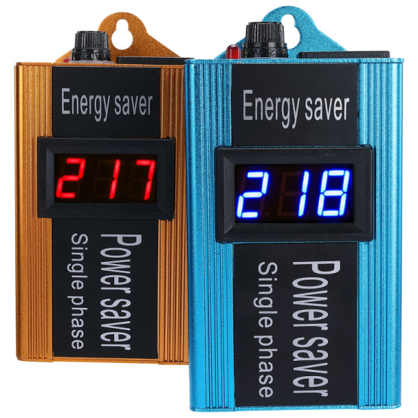 Smart Power Saver Energisparenhet Smart Power Factor Power Saver Power Saver Box, blå, EU Betterlifefg