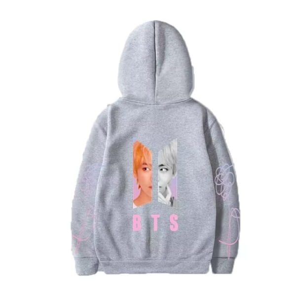 BTS Hoodie Sweatshirts Långärmad tröja, medlem V