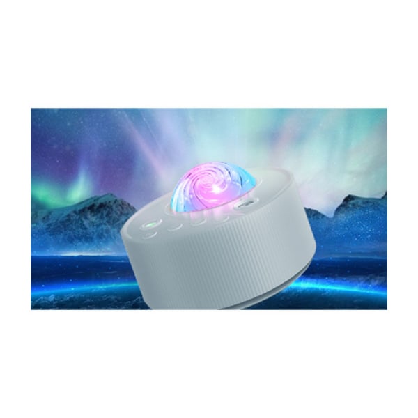 Aurora Borealis stjärnhimmel projektionslampa USB gränssnitt mini stad laserflöde norrsken romantisk stjärnhimmel atmosfär lampa Sunmostar