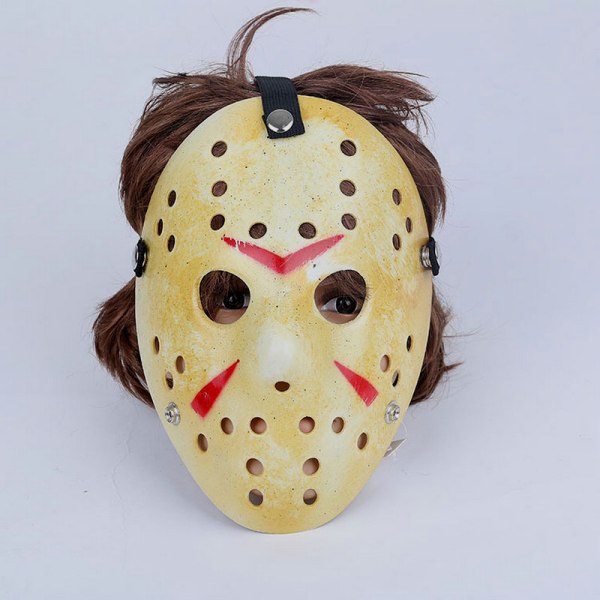 Halloween nya Jason killer mask 2-delat set Sunmostar