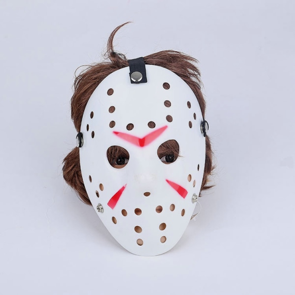 Halloween nya Jason killer mask 2-delat set Sunmostar